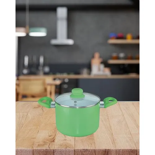 Olla Cuori 18cm C/tapa Interior Cerámico Antiadherente Nnet