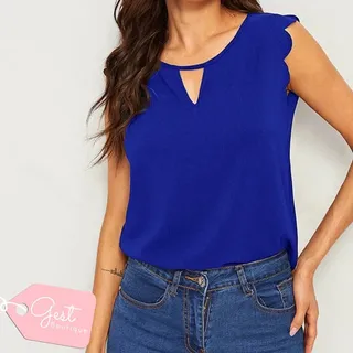 Blusas azul electrico para mujer sale