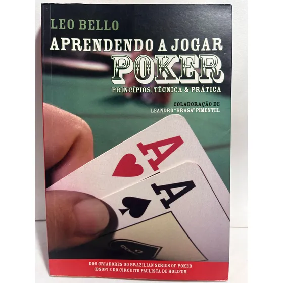 Livro  Aprendendo A Jogar Poker  Leo Bello