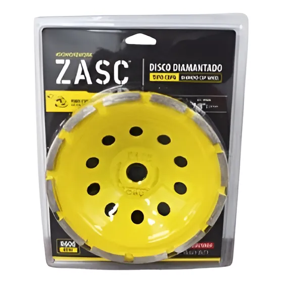 Disco Tipo Copa Desbaste 7'' Zasc