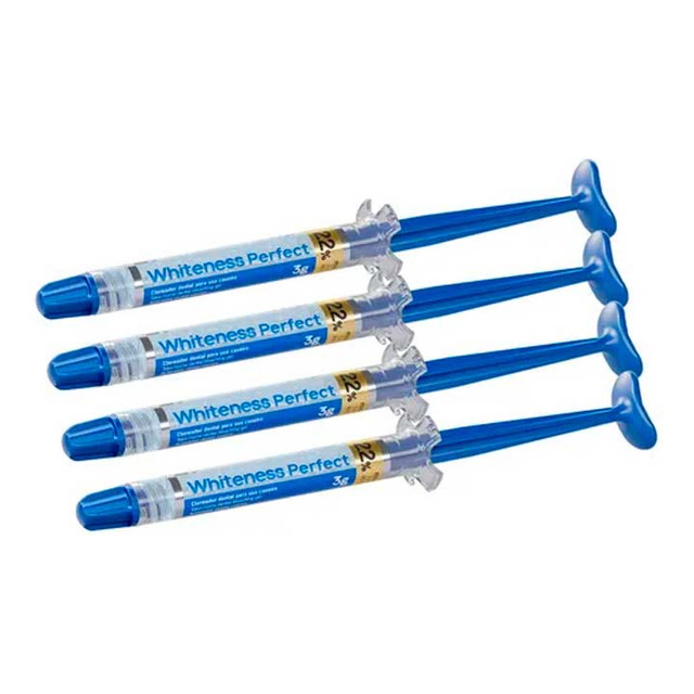 4 Seringas De Clareamento Dental Whiteness Perfect 22 4 Seringas De Clareamento Dental Whiteness Perfect 22