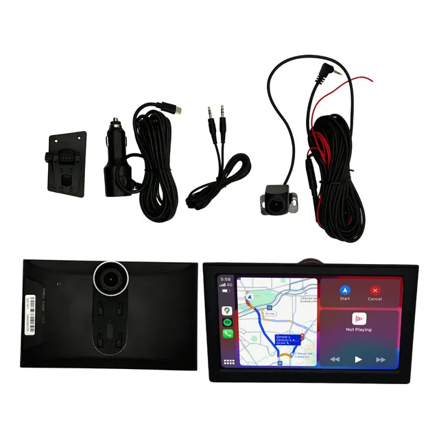 Cámara De Reversa Y Dashcam Pantalla 7  Carplay Androidauto