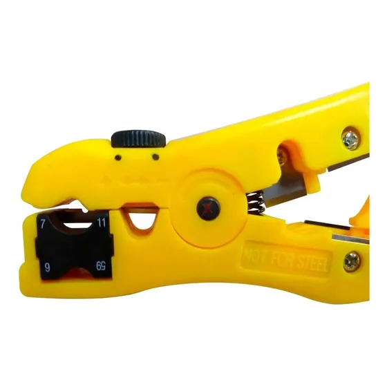 Pinza Pelacables Alicate Acero Crimpadora Electricista Cable