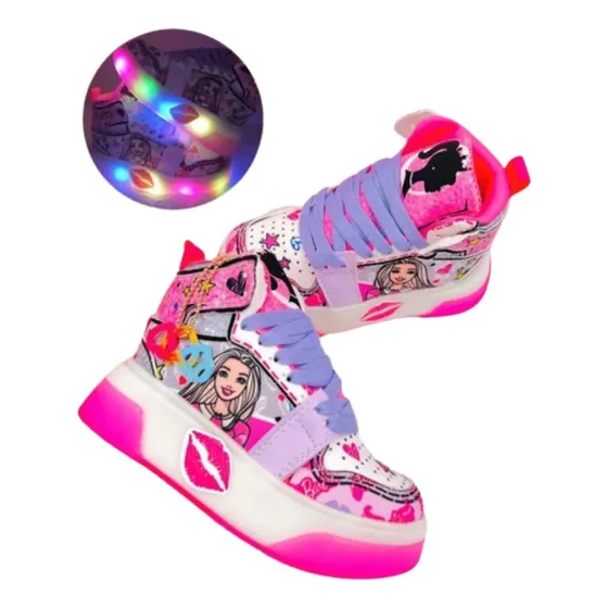 Zapato Deportivo De Niñas Con Luces