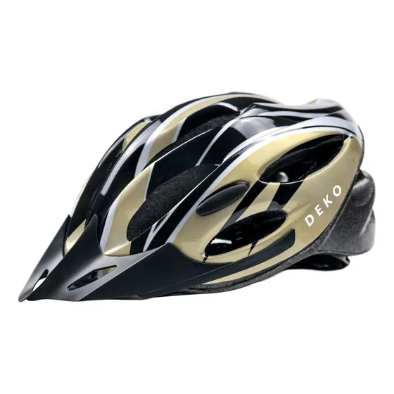 Capacete Bike Deko Com Led Tamanho G Alta Proteção