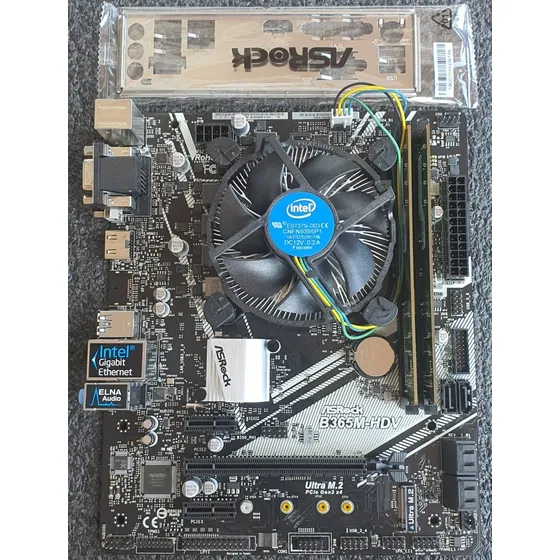 Combo Tarjeta Madre 9na Gen 1151/ Intel I7-9700/16gb Ddr4