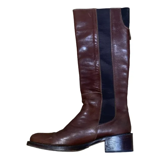 Botas De Cuero Vacuno Mujer Giorgio Beneti