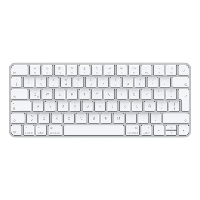 Teclado Bluetooth Apple Keyboard Magic Qwerty Color Blanco