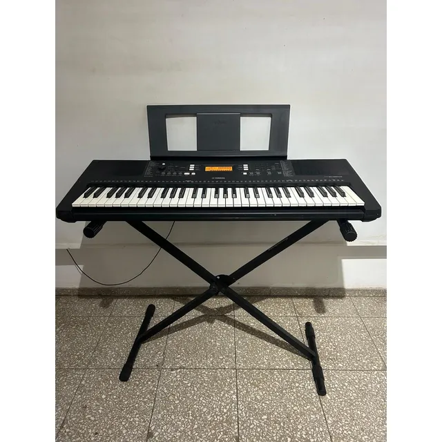 Teclado Yamaha Psr Series Psr-e363 61 Teclas Negro