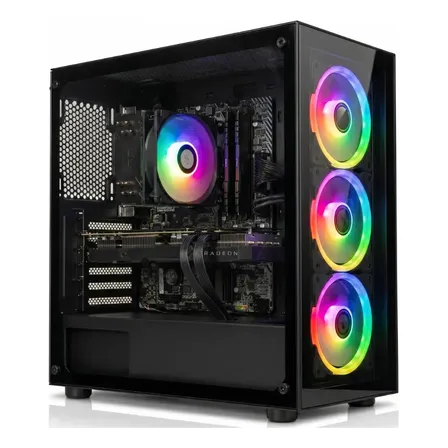 PC Gamer BluePC RUSH - Intel Core i5 16GB RAM Radeon RX 580 8GB SSD 512GB - PGBP-RUS1001