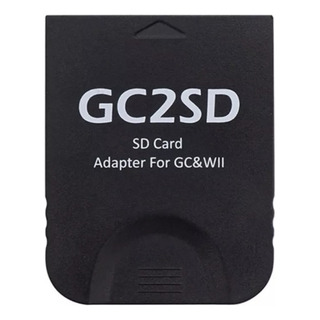 Adaptador Sd Genérico A Memoria Compatible Con Gamecube Wii Adaptador Sd Genérico A Memoria Compatible Con Gamecube Wii
