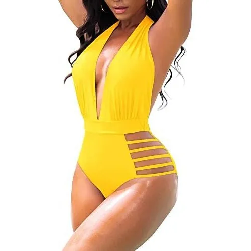 Aqua Eve Mujeres Sexy Una Pieza Bañador Trajes De 28xrv