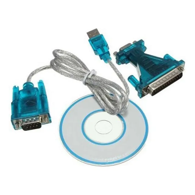 Cable Adaptador Usb Serial Rs232 9 Pin Db9 Pc Notebook Db25