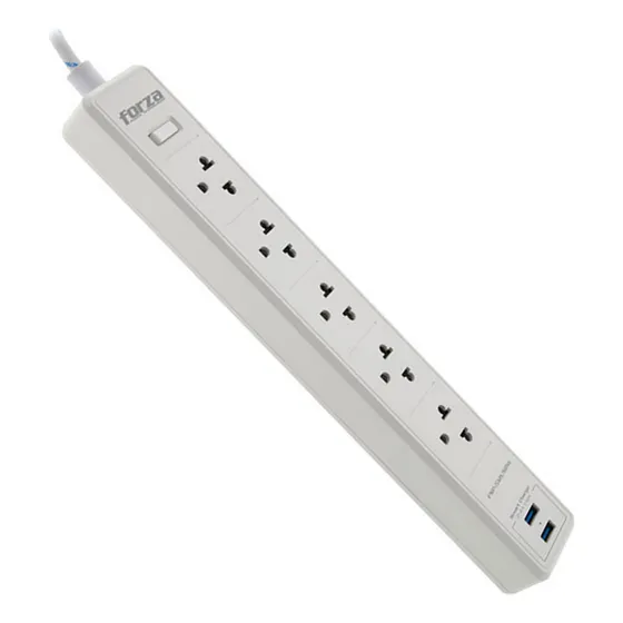 Protector Contra Sobretensiones 1540w, 120v-240v 5 Salidas
