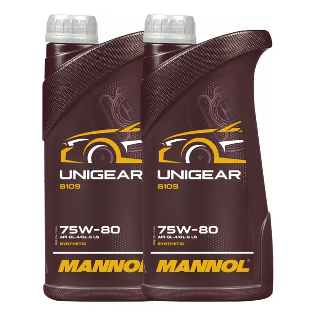 Aceite Para Caja Mecánica 75w80 Mannol Unigear 2lt