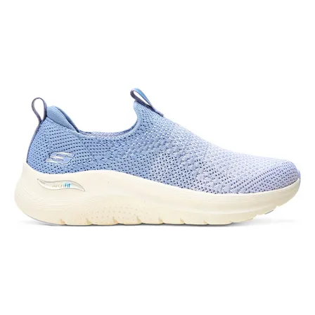 Tênis Feminino Arch Fit 2.0 Skechers Azul-claro Lisa 38 Br