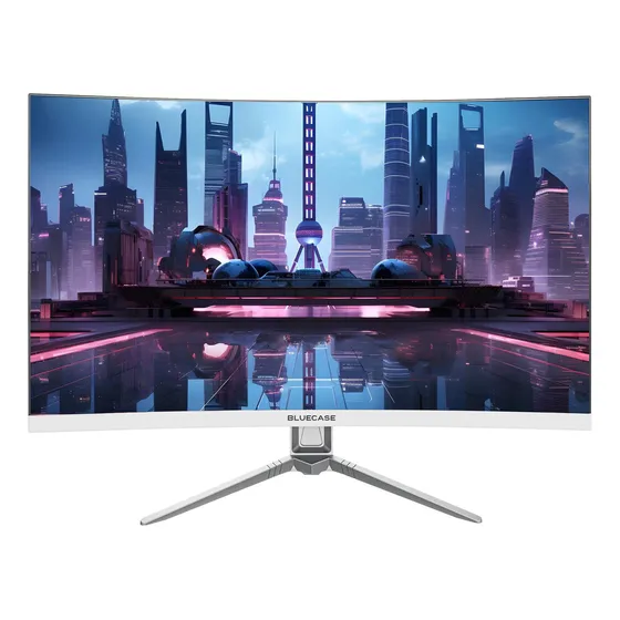 Monitor Gaming Tela Led Curva 27'' 100hz 1ms Full Hd Cor Branco 127/220v
