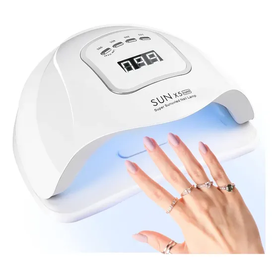 Lampara Led Uv, 80w Cabina Secador Uñas En Gel Color Blanco | Cuotas sin interés