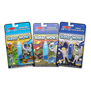 Agua ¡guau! Juguetes Reutilizables Para Viajar Con Colores Y Agua ¡guau! Juguetes Reutilizables Para Viajar Con Colores Y