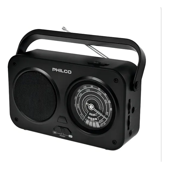 Rádio Philco Am Fm 1005bt 127V Com Bluetooth Cor Preto