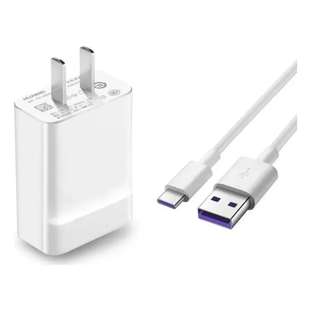 Ass Turbo Cargador Original Huawei Tipo C Y9 Prime P30 Lite