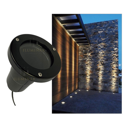 Spot Projetor De Luz Embutido De Solo P/ Lâmpada Par20 Cúpula Preto Spot Projetor De Luz Embutido De Solo P/ Lâmpada Par20 Cúpula Preto
