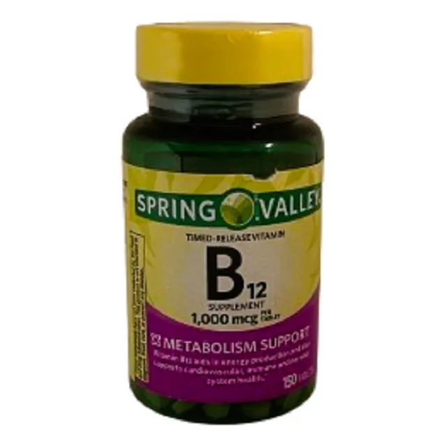 B12 1000mcg - 150 Tab Spring Valley