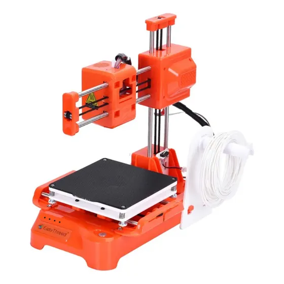 Impressora 3d Compacta K7 12v Bivolt Plataforma Magnética Laranja