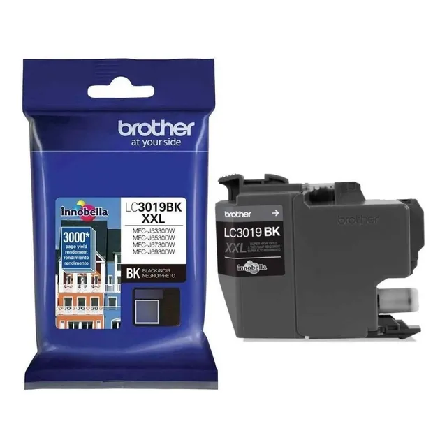 Cartucho De Tinta Brother Alto Rendimiento Lc3019bk Negro