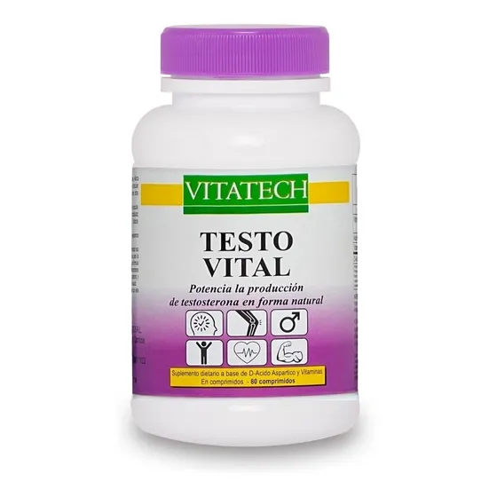 Testo Vital Precursor De Testosterona Energía Masa Muscular