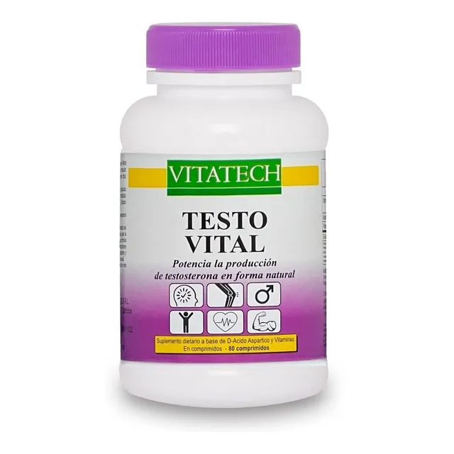 Testo Vital Precursor De Testosterona Energía Masa Muscular