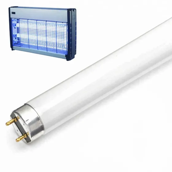 Tubo Fluorescente F20 T8 Bl Repuesto Para Lámpara Matamoscas