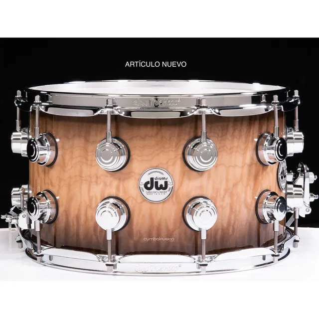 Tarola Dw Collectors Exotic Candy Black Burst 14x8
