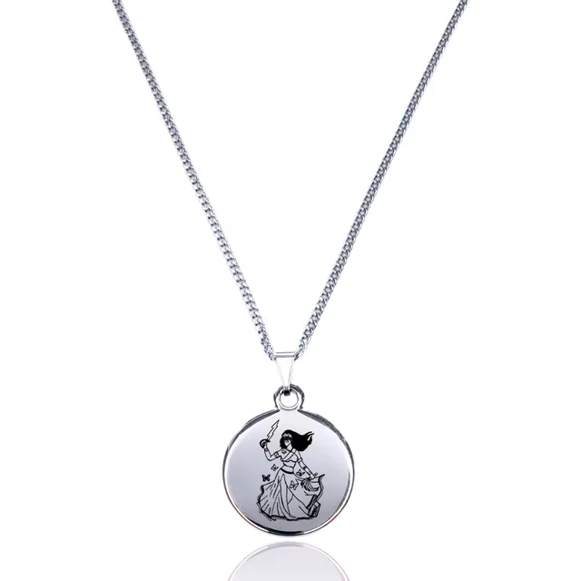 Colar Iansã Eparrei Oyá Medalha Proteção Espiritual