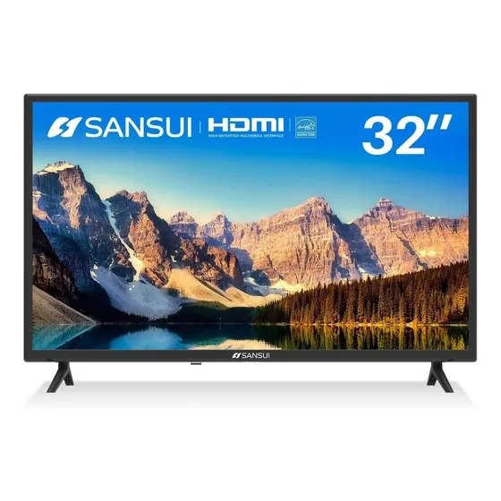 Tv Sansui 32  Led Hd 720p Hdmi 60hz Modelo Smx32t1h Negro (basica)