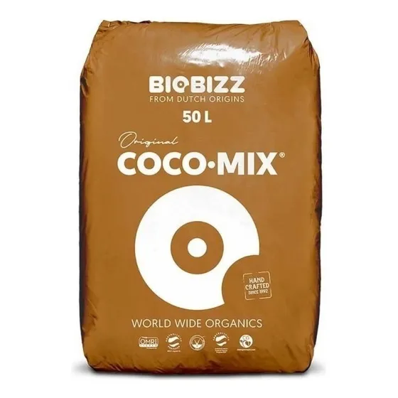 Biobizz Sustrato Cocomix Fibra De Coco Premium 50 Litros