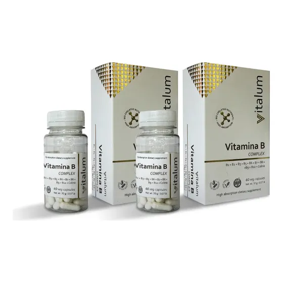 Pack X2u Complejo B Vitaminico Completo Vitalum