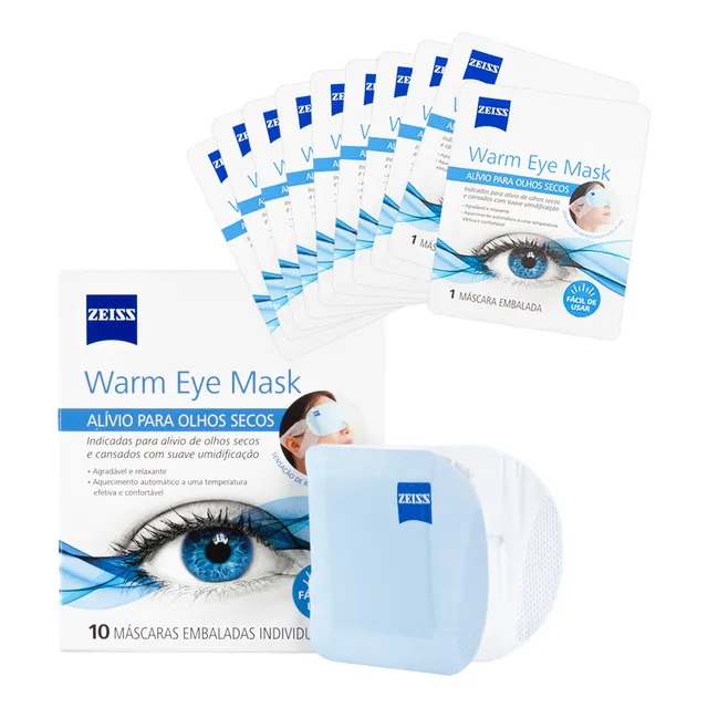Zeiss Warm Eye Mask 10 Unidades