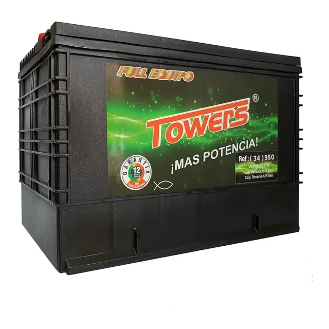 Batería Towers 950 Amperios Para Todo Tipo De Automóviles