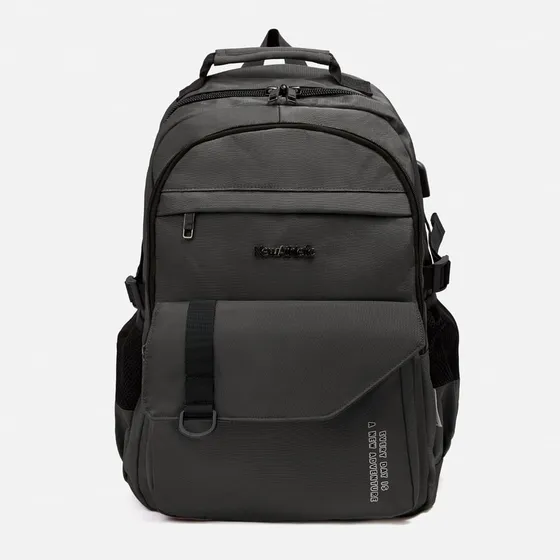 Mochila New Athletic Kai54 Plomo Unisex Color Gris Oscuro