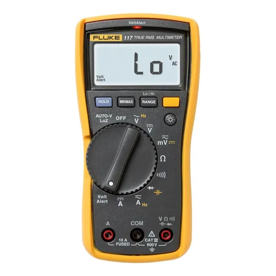 Tester Capacimetro Digital  Fluke 117 Cat Iii 600v