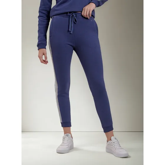 Pantalón Jogger Básico De Mujer Con Puño Y Tiras Deportivo
