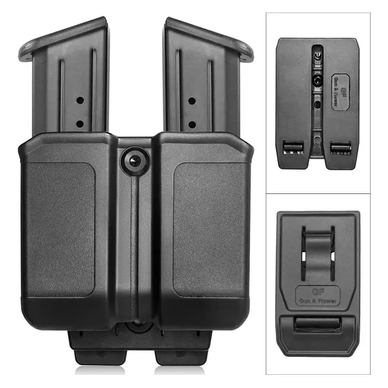 Porta Cargadores Doble Universal, Soporte Doble Cargado...