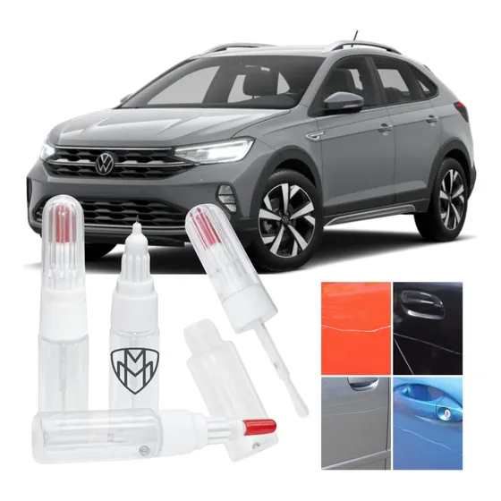 Caneta Micro Pintura Retoque Cores Vw Nivus Pronta Para Uso