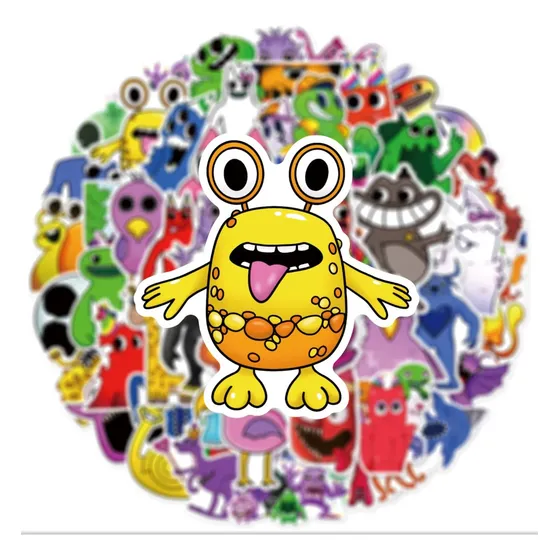 Garten Of Banban - Set De 50 Stickers / Calcomanías