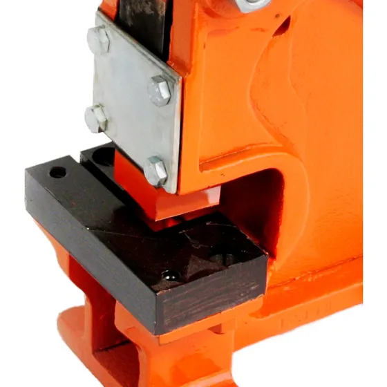 Máquina Manual De Cortar Cantoneiras Chapas Estampadeira 