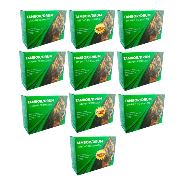10 Pza Dr1060 Tambor Compatible Con Dcp-1617nw