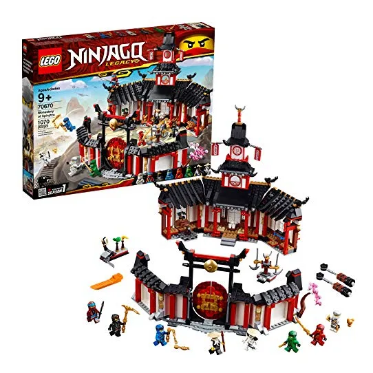 Kit De Construcción De Juguetes Lego Ninjago Monastery Of Sp