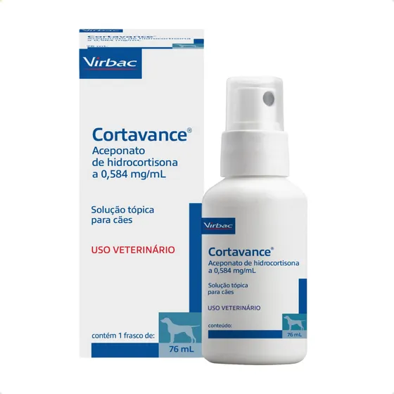 Cortavance Anti-inflamatório Cães Spray 76ml Virbac