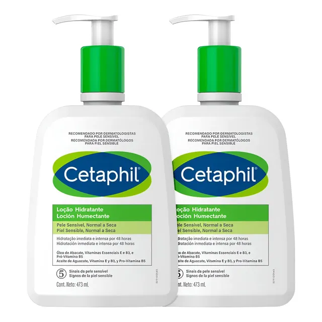 Kit Cetaphil 473mL neutra - kit x 2 unidades